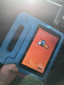 Amazon Fire Kids Tablet With Case 
