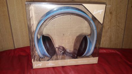 NEW Blue Headphones $10