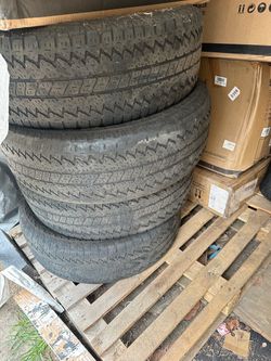 4 used  tires Chevy Z71 2025 Size in picture  Location Anaheim