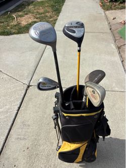 Golf Clubs with bag right handed