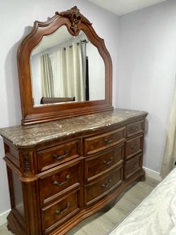 Marble dresser