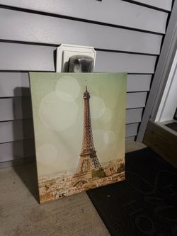 Eiffel Tower Canvas Wall Art