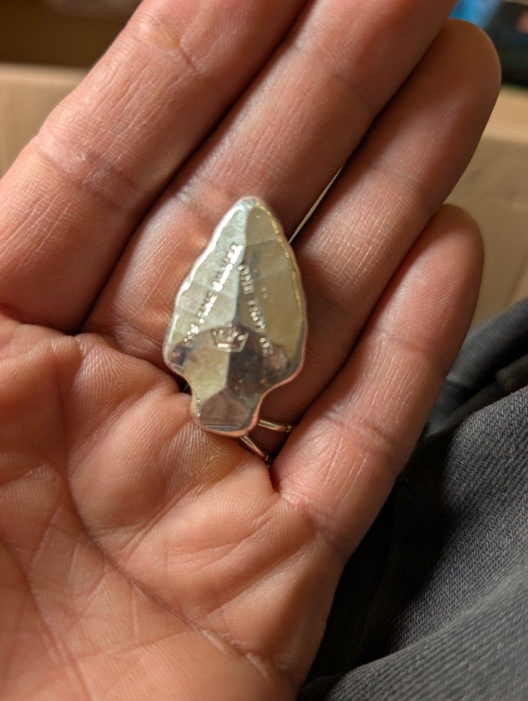 1oz Silver Collectible Arrow Head