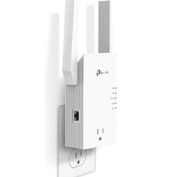 TP-Link RE765X AX3000 WiFi 6 Range Extender w/Smart Plug Integrated Passthrough