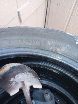 Tires in good condition size 17