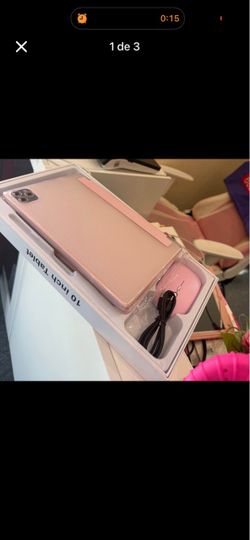 $90 pink table new nueva