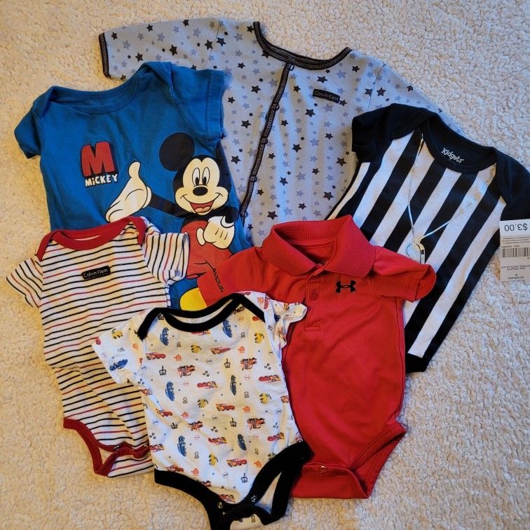 Baby Boy Clothes Lot #16 (0-3 Months)