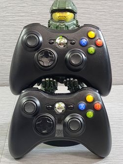 Official Xbox 360 Wireless Controller 1403 OEM Black gamepad - TESTED