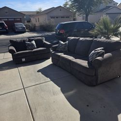 Sofa & Love Seat, New Slightly Used For 1 Month, Then Storage Kept  $550