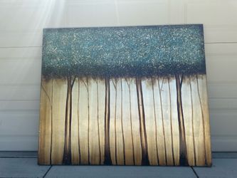 Large 60x50 canvas painting