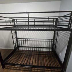 Full Size Bunk bed no mattress