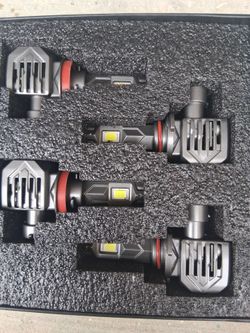3 SETS OF LED HEADLIGHTS
