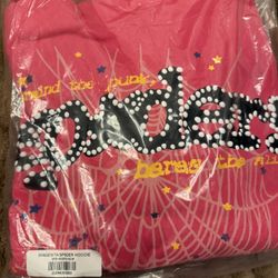 Pink Spider Hoodie Brand New