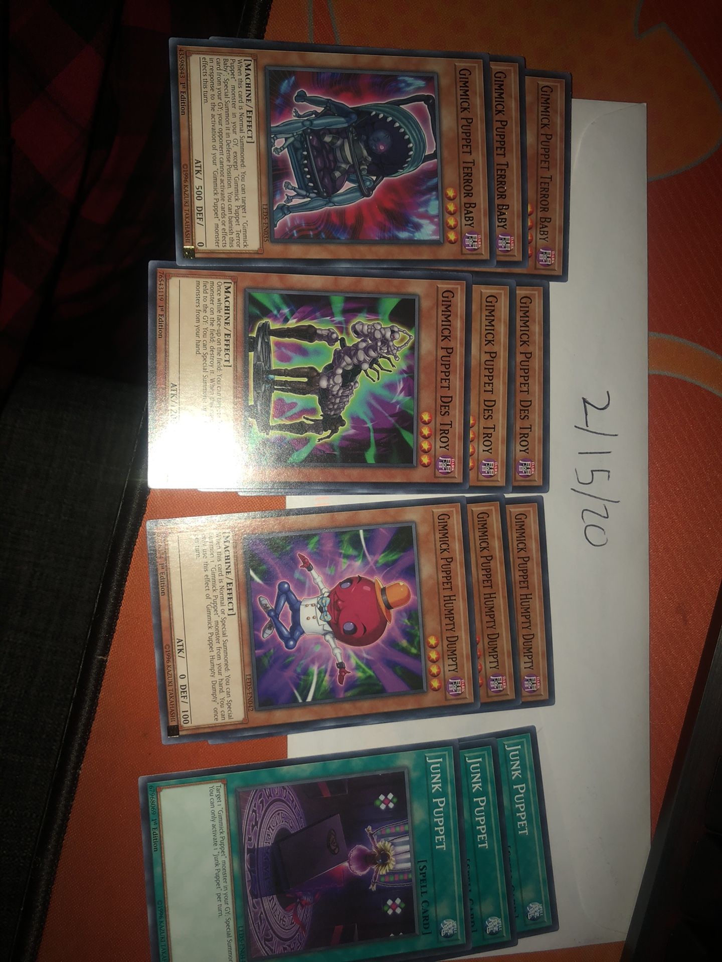 Yugioh Gimmick Puppet Cards