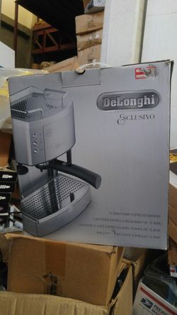 Delonghi expresso capucccino maker open box