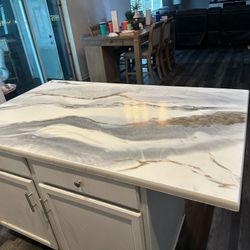 Epoxy Resin on your kitchen and bathroom countertops