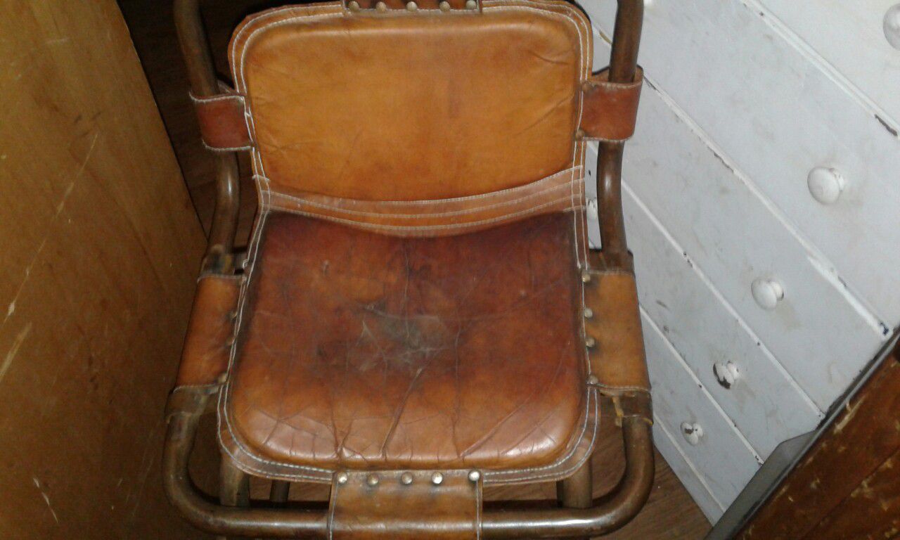 Antique Steampunk stool