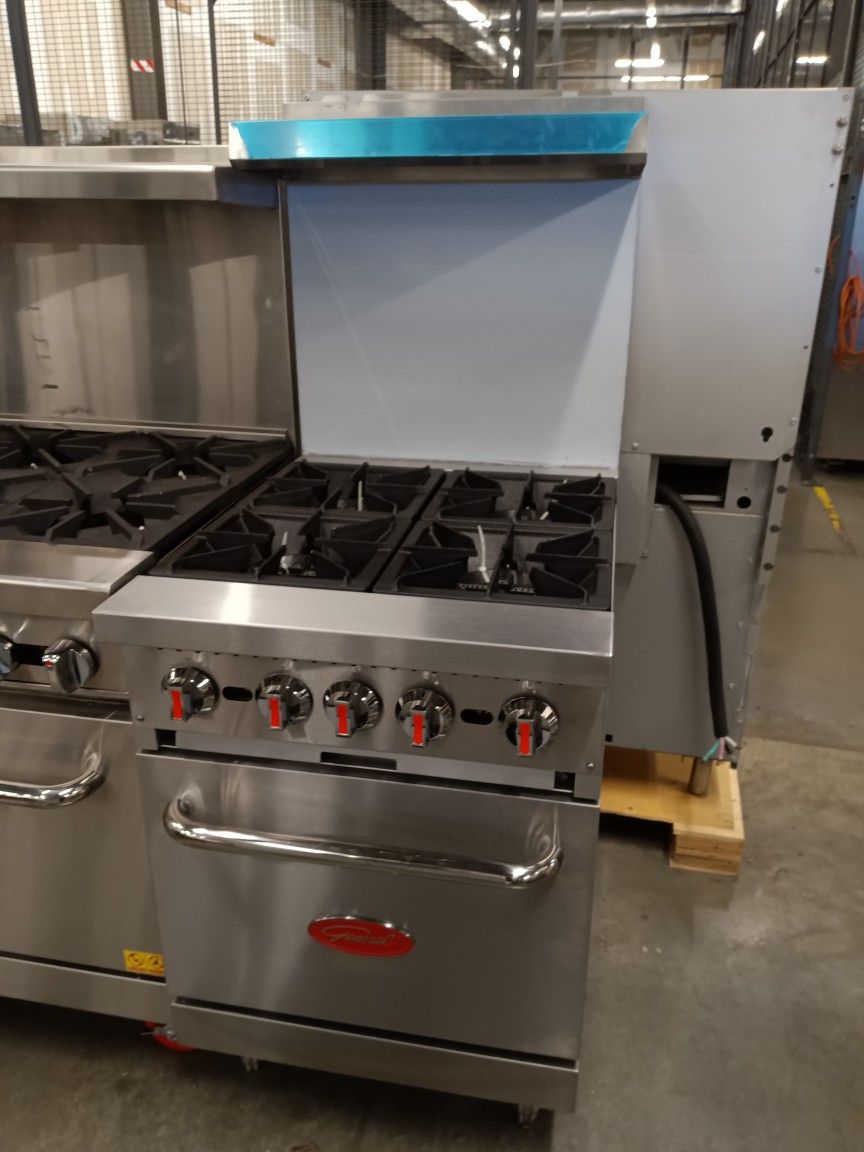 24 Inches Commercial Gas Range