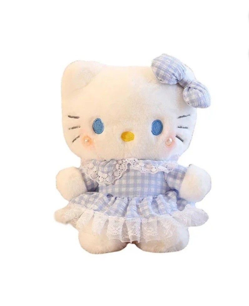 Sanrio Hello Kitty Lace Blue Skirt 9inch