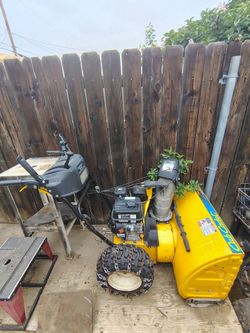 Snowblower  Cub cadet zero turn