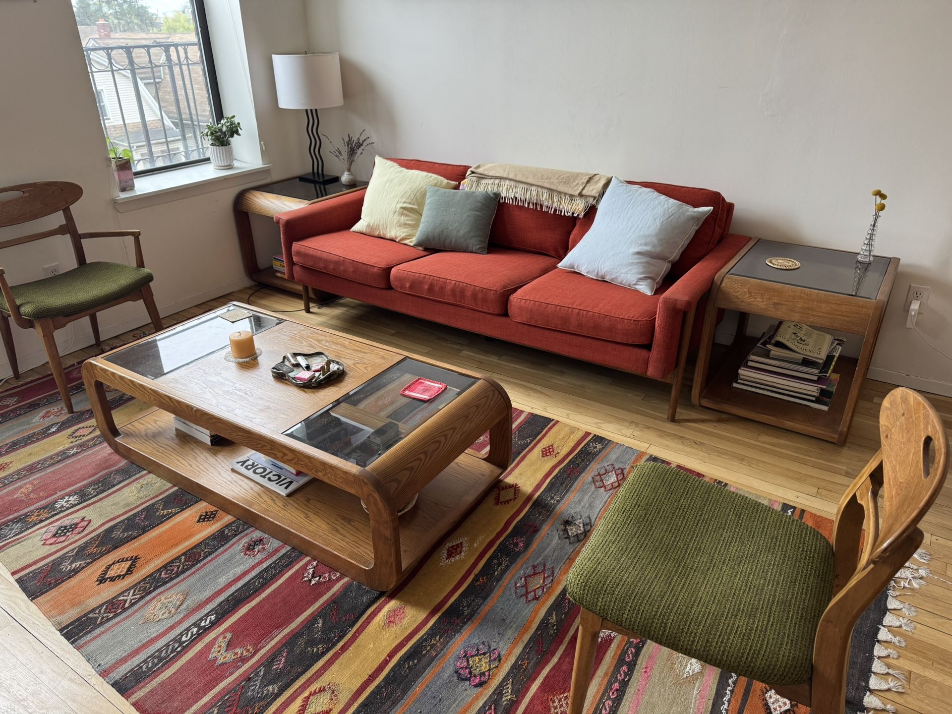 West elm Leon Couch 82”