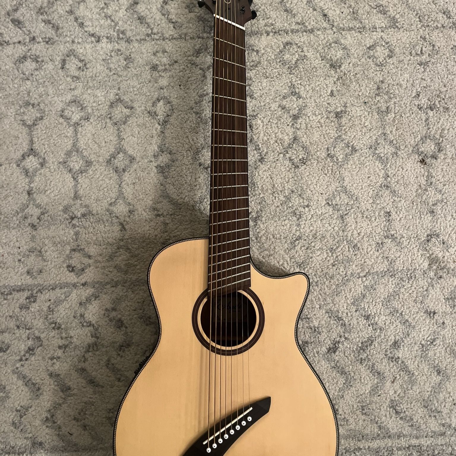 8 String Acoustic Guitar