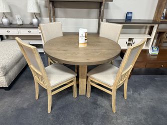 5pc Round Top Dining Set