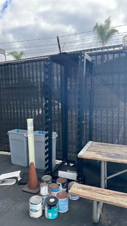 Rolling IT rack 2’ x 2 1/2’