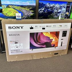 85” Sony Smart 4K LED UHD Tv