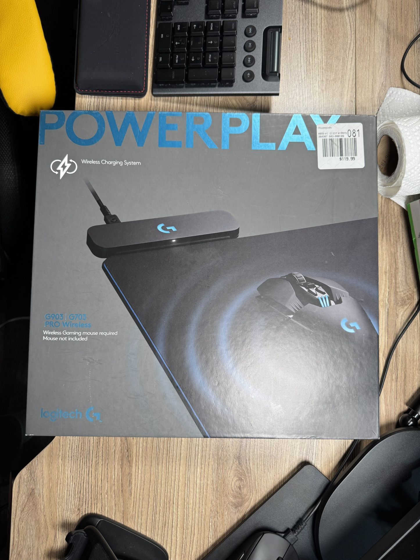 Logitech Gaming Bundle – Powerplay Pad, G903, G Pro Wireless, G502 Hero, G813 Keyboard – Great Condition