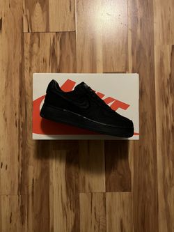 Nike Air Force 1 Low Stussy Black Size 7