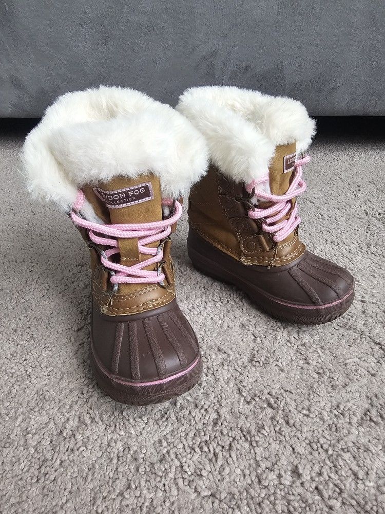 Toddler Kid Winter Fur Boots