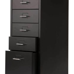 Metal File Cabinet (5 drawer) 