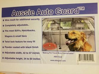 Aussie Auto Guard Pet fence for the car NIB