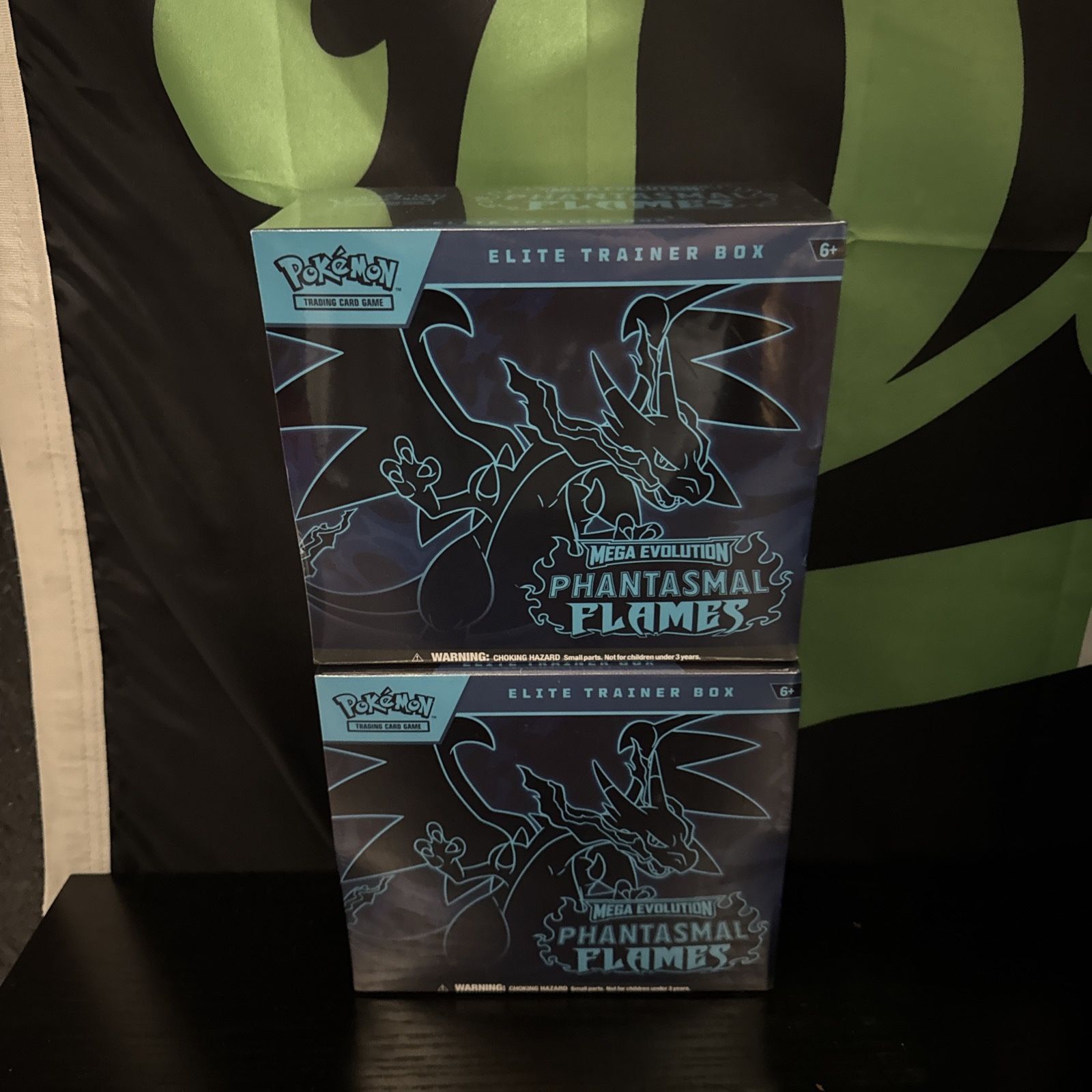 Pokemon Phantasmal Flames Etb X2 Lot