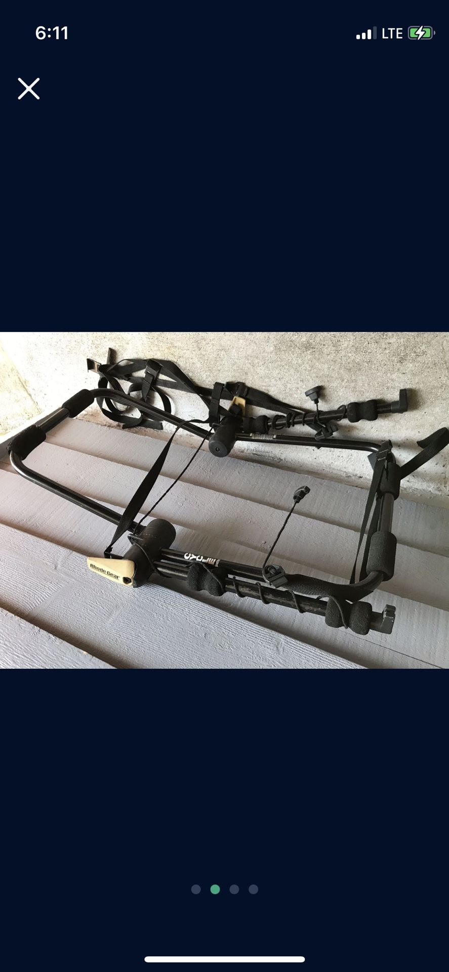 Bike rack for two bikes are HODE gear