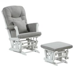 Glider Sofa and Ottoman