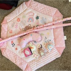 Baby Girls Play Mat Free with Purchase Only 
