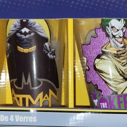 Batman Pint Glasses 4 Pack