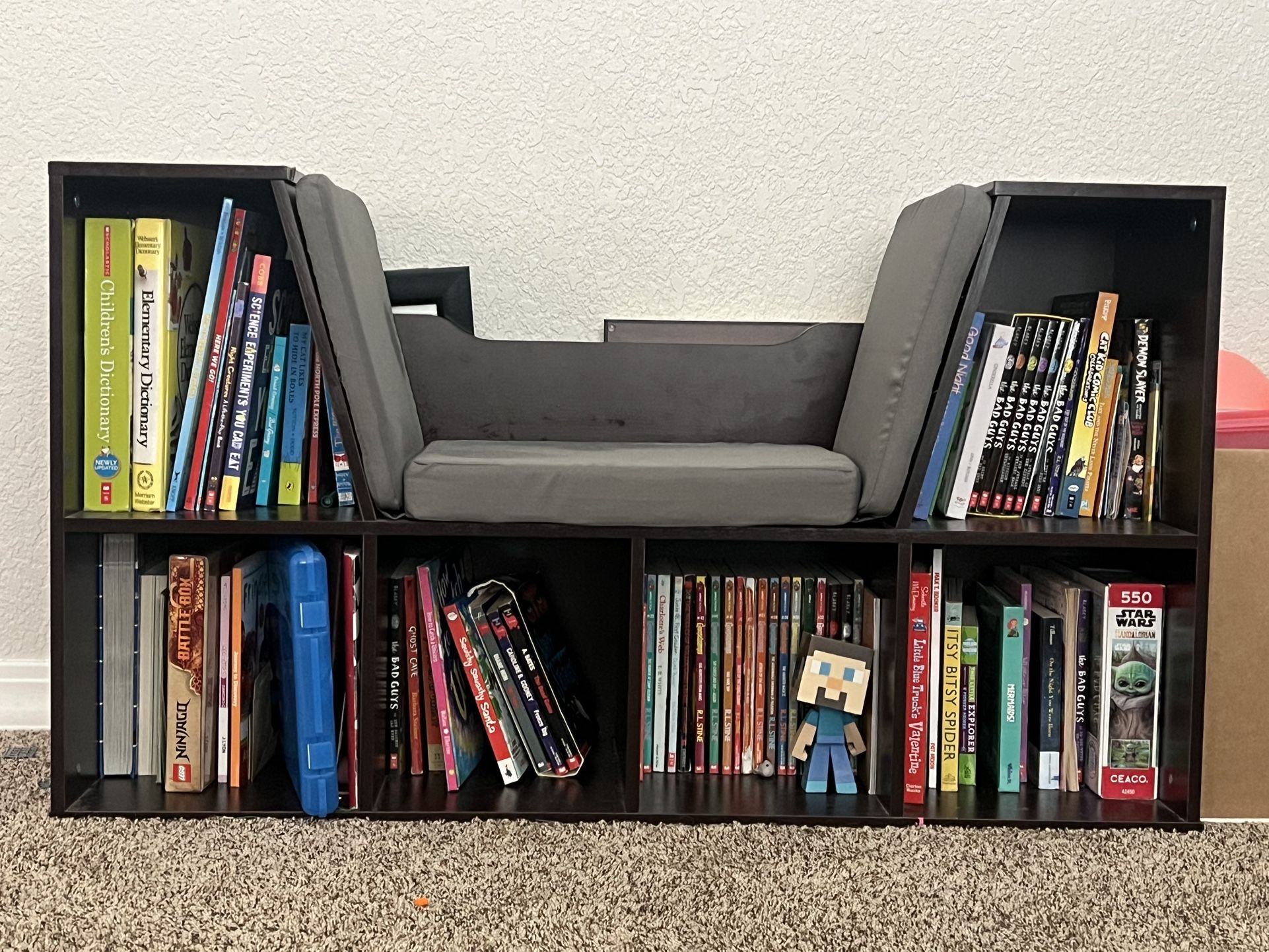 Bookcase With Reading Nook