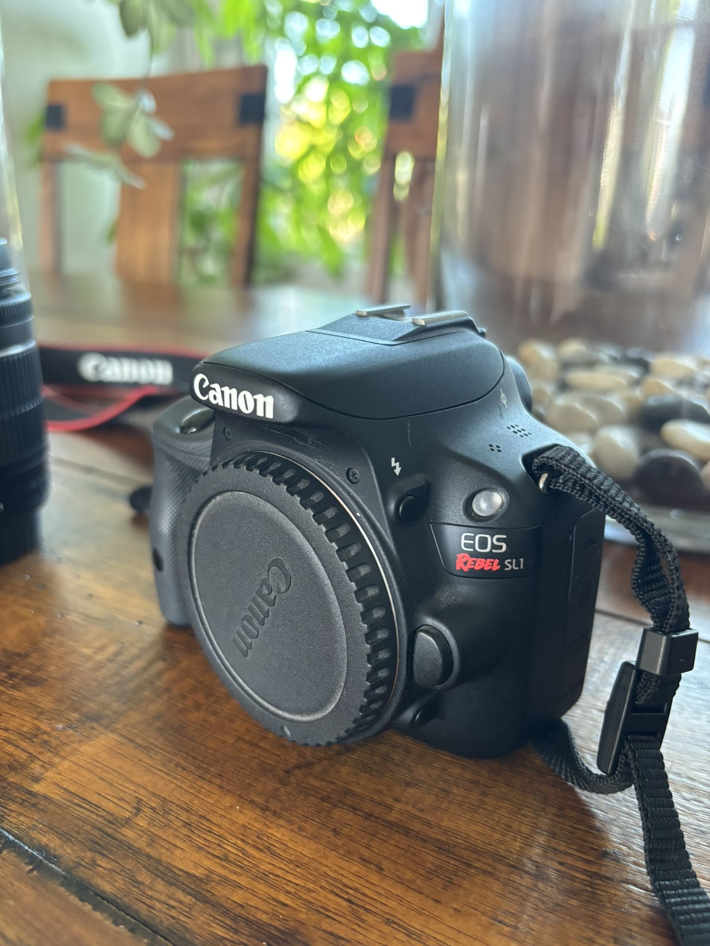 Canon EOS Rebel SL1 DSLR Camera with 18-55mm Lens (Black)