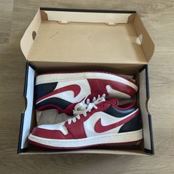 Jordan Low Fire Reds