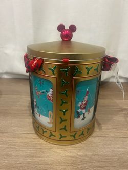 Christmas Disney popcorn bucket $30 OBO