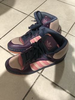 Adidas sneakers high top women size 8.5