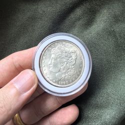 1890-CC Morgan Silver Dollar EF Uncertified 