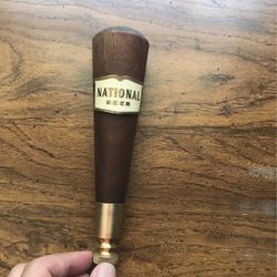 National Beer Tap Handle