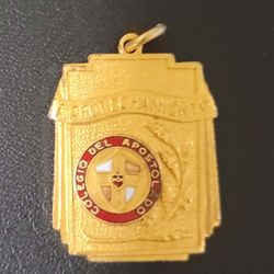 Medalla Aprovechamiento Colegio Del Apostolado Cuba