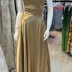 Vestido Dorado