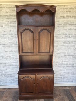 Ethan Allen Bookcase Hutch