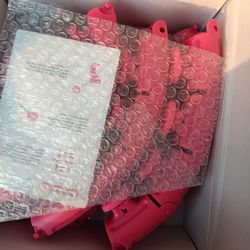 New Bicati Pink Elephant Bedding With Bumper Pad 